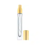Атомайзер 10ml Стекло Квадрат Золото