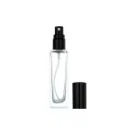 Атомайзер 20ml Стекло Квадрат Чорне