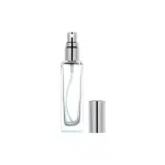Атомайзер 20ml Стекло Квадрат Срібло