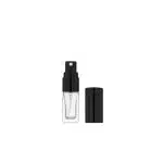 Атомайзер 3ml Стекло Квадрат Чорне