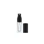 Атомайзер 5ml Стекло Квадрат Чорне