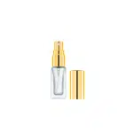 Атомайзер 5ml Стекло Квадрат Золото